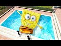 GTA 5 Ragdolls SPONGEBOB Jumps/Fails #27 (Physics &amp; Funny Moments)