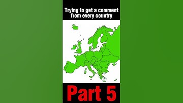 Trying to get a comment from every country Part5 #shorts #map #geography