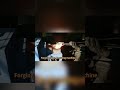 Forging descaling machine customer site,it is easy to remove oxide skin#descalingmachine#descaler