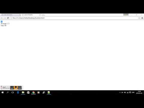 JAVASCRIPT ASSIGNMENT - SUM INTEGER ARRAY