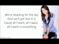 Victoria Justice - All I Want Is Everything (+ Lyrics) FULL SONG