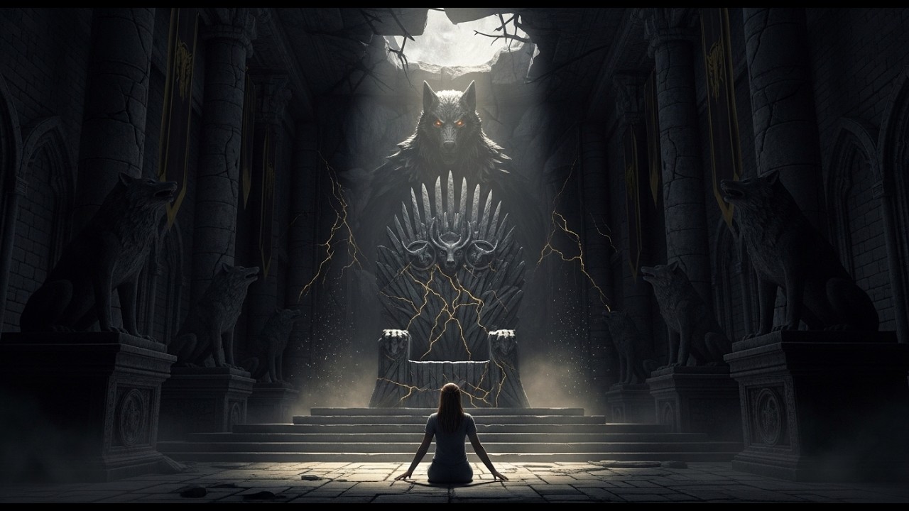 She Knelt Before the Forgotten Wolf Throne in Silence — The Ancient Alpha Awakened Only for Her