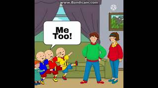 Bald Caillou,Daillou,Baillou and Rosie gets Grounded for Nothing (Most Viewed Video)