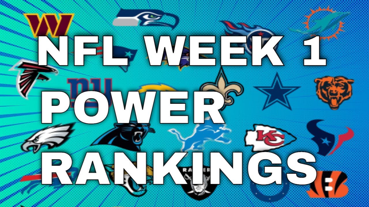 nfl week 1 rankings