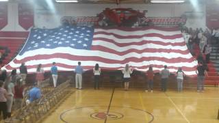 Small school pays big tribute to Vets 11/11/15 Onaway, MI.