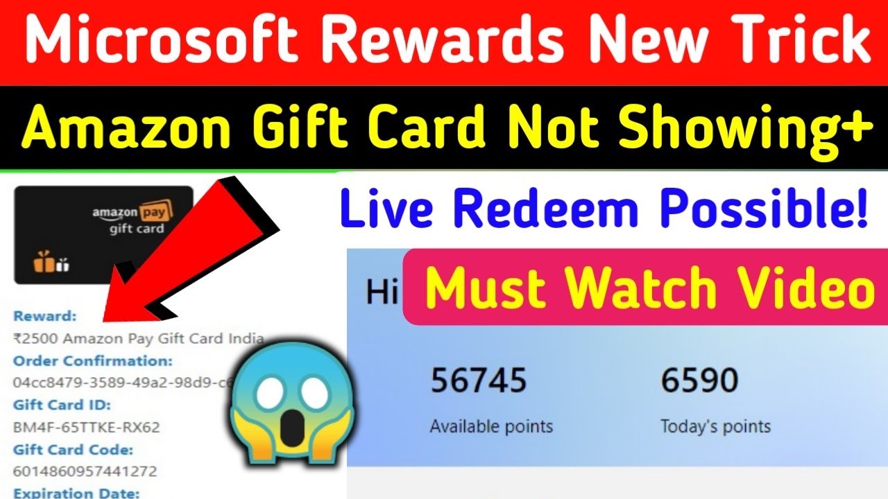 Microsoft Rewards users unable to redeem points & gift cards