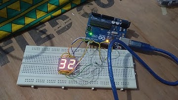 Simple Seven Segment Counter using Arduino from 00-99
