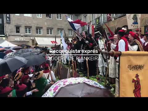 La lluvia deja una “Reconquista exprés” con Rianxeira incluida