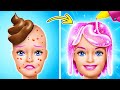 🤩¡Mi nueva amiga es Barbie! Historias de cambio para identificarse por La La Vida Emojis