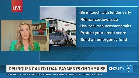 Delinquent auto loan payments on the rise
