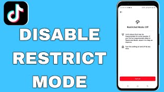 how to remove (disable) restricted mode on tiktok (2024)