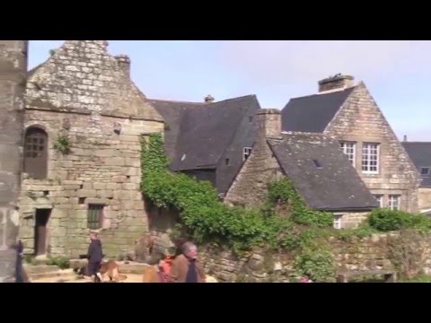 Francia- Bretagna- Locronan borgo medievale- HD