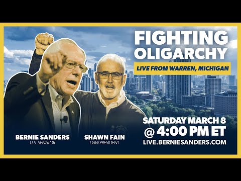 LIVE from Warren, MI Fighting Oligarchy in America