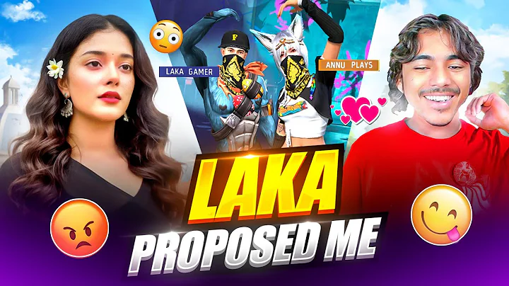 LAKA GAMING PROPOSED ME GONE WRONG 😧 || 1VS1 CHALLENGE 🤯|| #lakagaming #ANNUPLAY #vbadge #freefire thumbnail