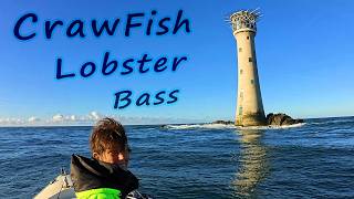 A Quality Day Crayfish Lobster & Bass Fishing In Fast Tides