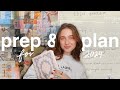 2024 PLANNING SESSION | new planner, making a vision board, 2024 goals &amp; more ツ