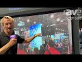 Ise 2023 screen innovations highlights solo 3 indoor and outdoor motorized projection screen range