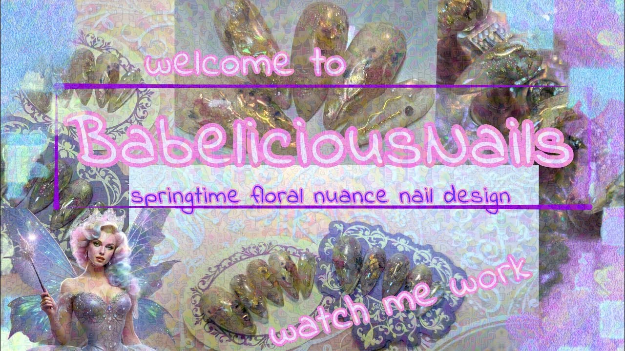 🌸🌼💮Nuance floral cateye nail design💮🌼🌸 Beginner friendly!!!! ❤️