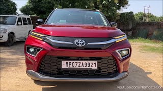 Toyota Urban Cruiser Hyryder V e-Drive Hybrid 2022- ₹19 lakh | Real-life review