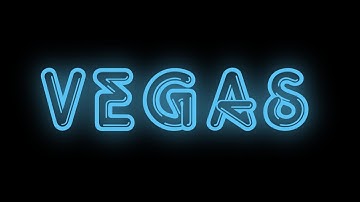 Neon Text Effect Vegas Pro 16