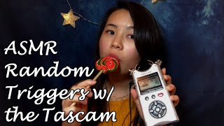 [ASMR] Random Triggers 🍭 Crunching /  Crinkling / Lollipop Sounds