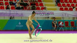 Beste Kaya (Tur) - Junior 2004 15 - Istanbul Rhythmic Cup 2018