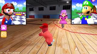 Escape From Miss Ani-Trons Mario Plays Escape Miss Ani-Trons Detention Roblox Ft. Luigi