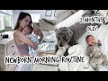 Newborn Morning Routine | REAL LIFE | 2 months old!