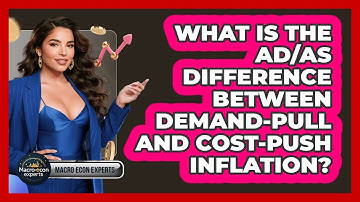 What Is The AD/AS Difference Between Demand-pull And Cost-push Inflation? - Macroecon Experts