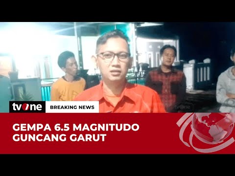 [BREAKING NEWS] Gempa Bumi Magnitudo 6,5 Garut | tvOne