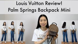 Louis Vuitton Unboxing: MM Palm Springs Monogram.