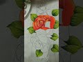 Rosa Vermelha Pétala por Pétala Pintura em Tecido Bruno Silva - Parte 2 - #shorts