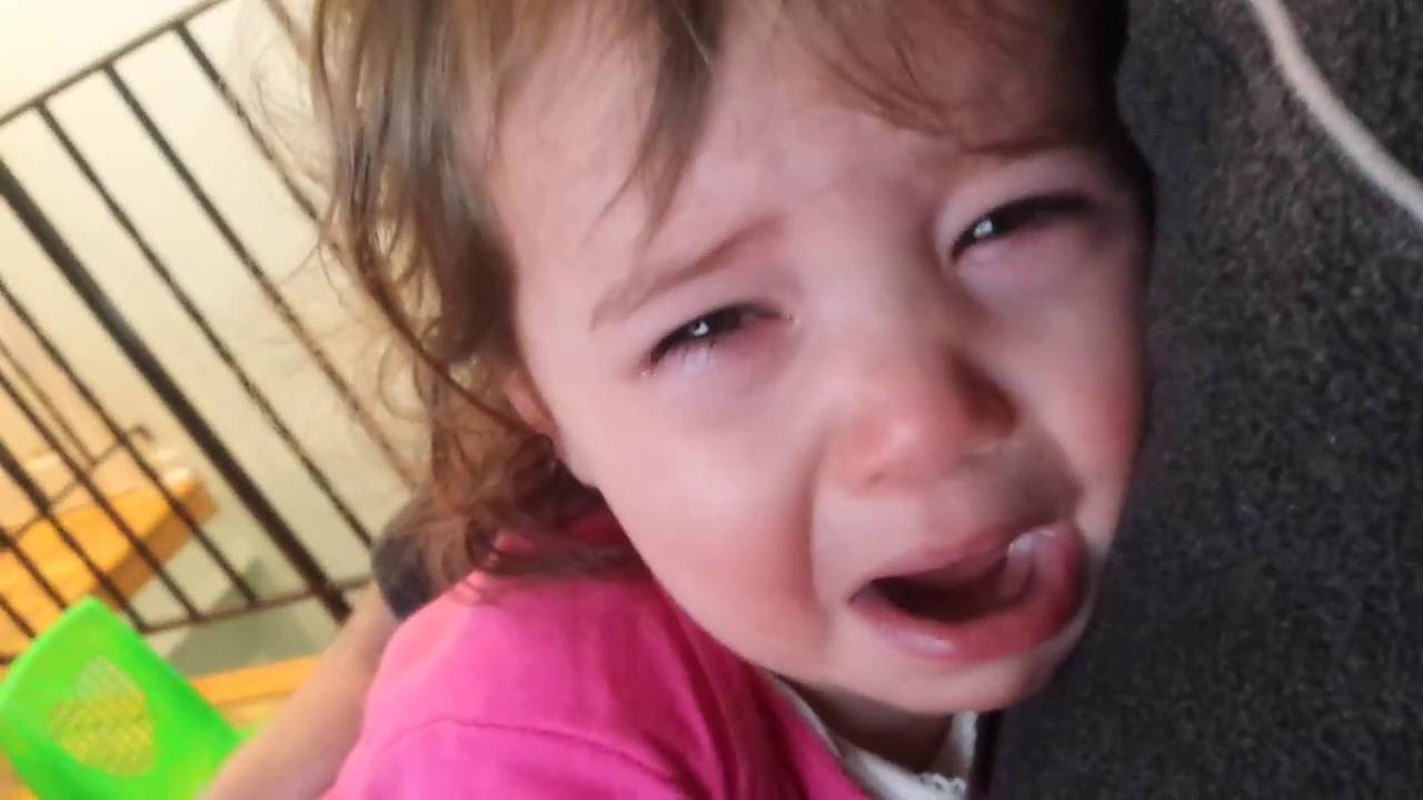 Crying baby deer makes kid cry too! YouTube