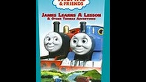 Thomas And Friends James Learns A Lesson Dvd Menu