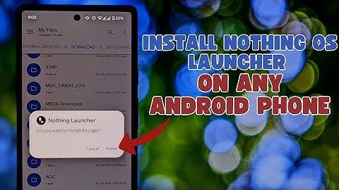 Install Nothing Launcher on Any Android Phone (Without Root!).