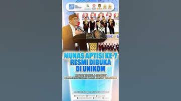 Munas APTISI ke-7 Resmi Dibuka di UNIKOM, Robot Nakula Sambut Mendiktisaintek Prof. Brian Yuliarto