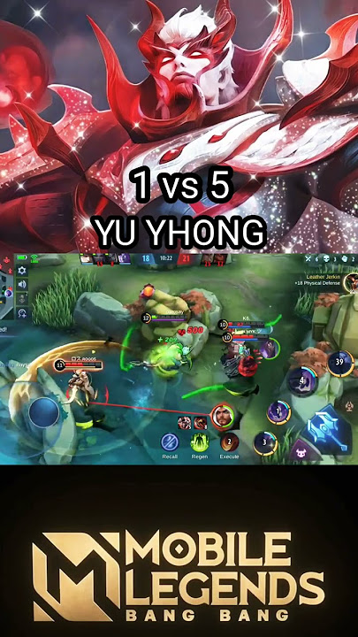 top global yu zhong🔥savage🔥 #mlbb