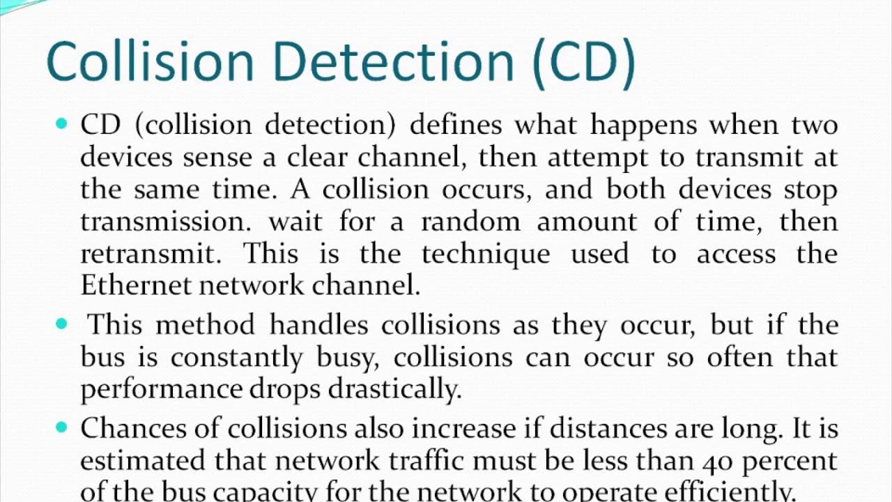 Network Access Method Of Ethernet - YouTube
