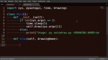 Automated Drawing With Python