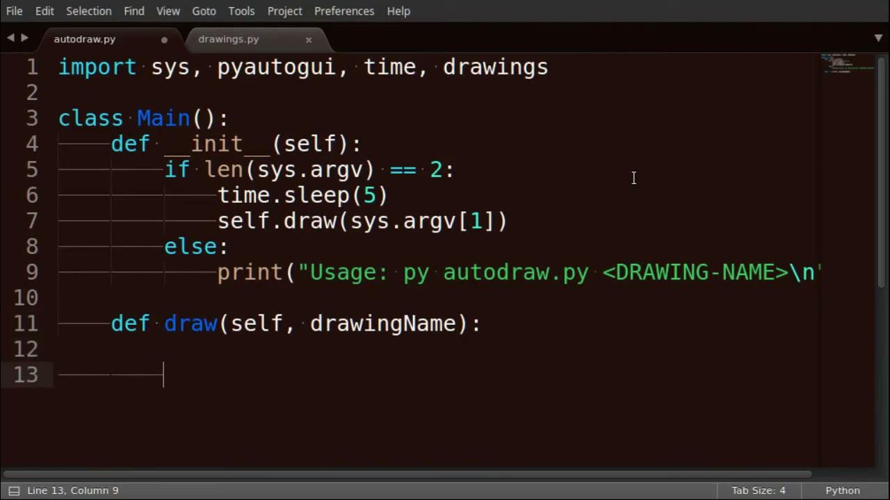 Automated Drawing With Python - YouTube