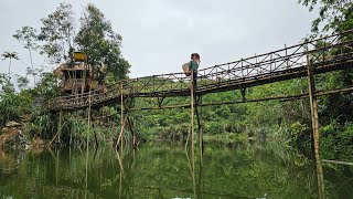 One day on the island  A girl's life alone