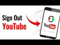 How to Sign Out of Your YouTube Account From Other Devices?