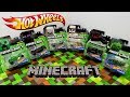 Unboxing Hot Wheels Minecraft Character Car Series