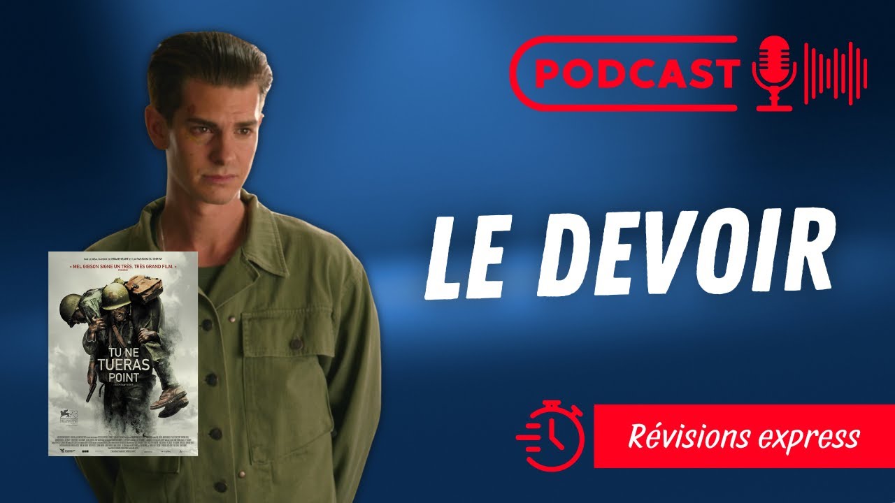 Le devoir - Notion de philo en 7 min chrono ! ⏱ - YouTube