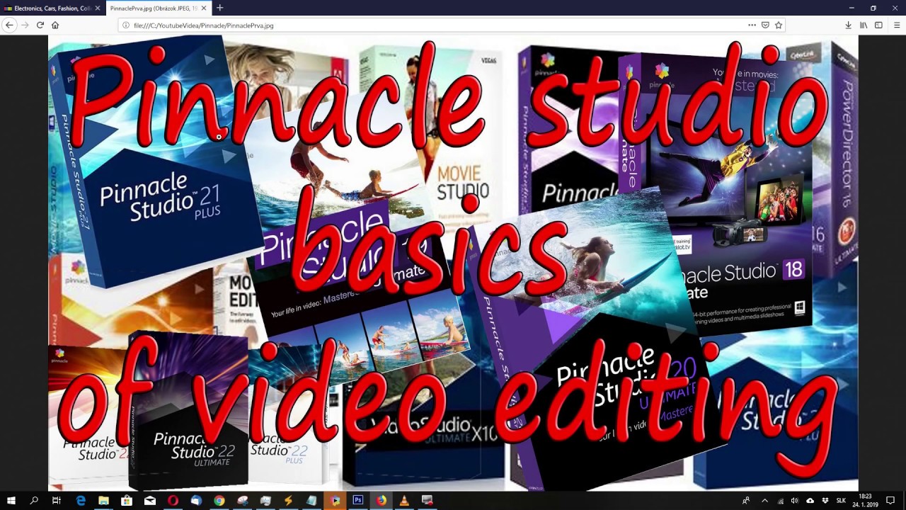 Pinnacle Studio Basics Tutorial for beginners YouTube