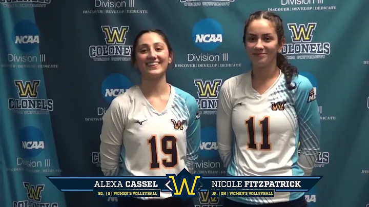 Fitzpatrick and Cassel Discuss Wilkes Women's Voll...