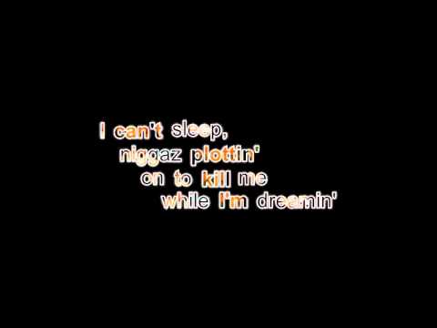 2pac - It ain't easy lyrics video (HD)