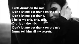 Video thumbnail of "Mickey Shiloh - Drunk on the mic (lyric)"