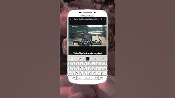 Youtube app on the #blackberry #blackberry10 #2025