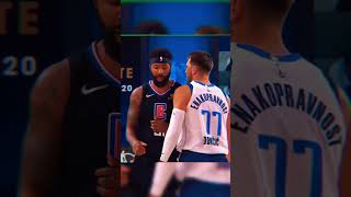Luka Dončić gets revenge on Marcus Morris 🥶😤 #shorts #nba